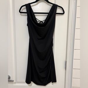 Princess Polly Palmerston Backless Mini Dress - Black